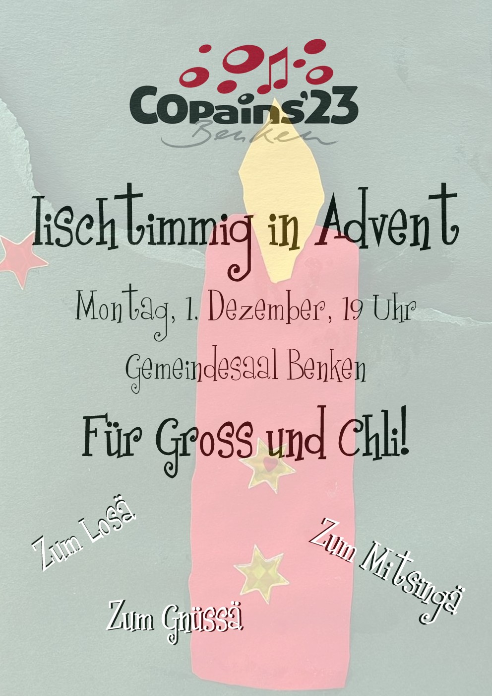 Iischtimmig in Advent